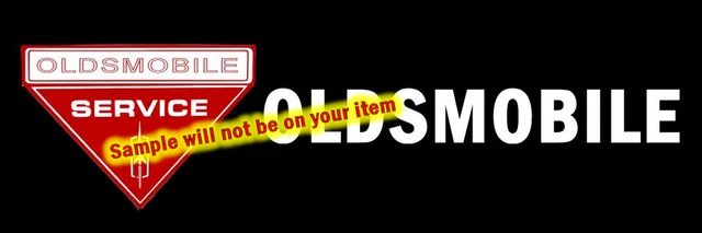 Oldsmobile 'C' Dealer Cars Sales Service Stickers Signs Fridge Magnets Decals