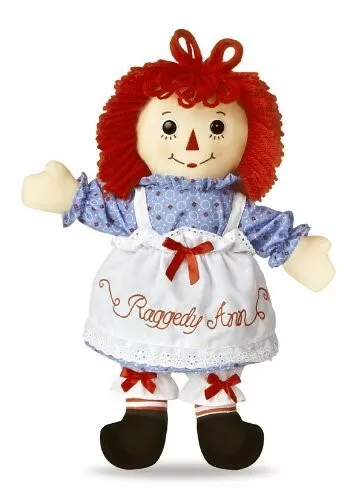 Aurora 16" Raggedy Ann Classic Doll Plush Stuffed Animal Brand New