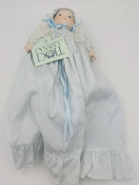 Dynasty Doll Collection "Michelle" Doll 12" Porcelain Vintage w/ Tags & Box