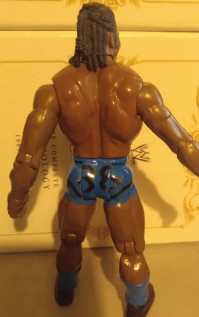 Elijah Burke (The Pope) WWE WWF Jakks Pacific Wrestling Figur 2002 (blue tight) 2