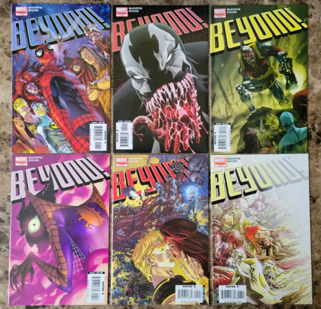 Beyond #1 2 3 4 5 6 | Complete Limited Series | Full Run | 2006 Marvel