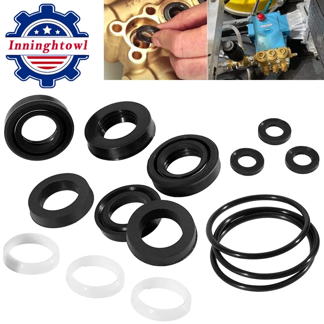 34262 Seal Kit for Cat Pump Pressure Washer Pump 66DX30G1I 66DX40G1I 6DX35G1I