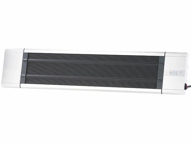 Semptec Infrarot-Dunkelheizstrahler RA-324 Timer Fernbedienung 2.400 Watt IP55 4