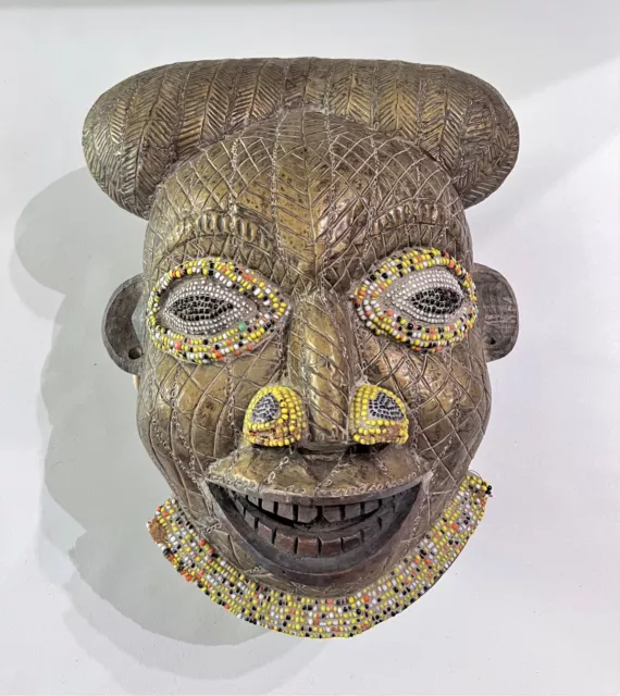 African Bamun or Bamileke Mask from Cameroon