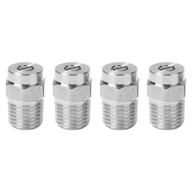 Reliable 40 Degree 4000 PSI Threaded Nozzle Tips for Pressure Washer (4pcs)
