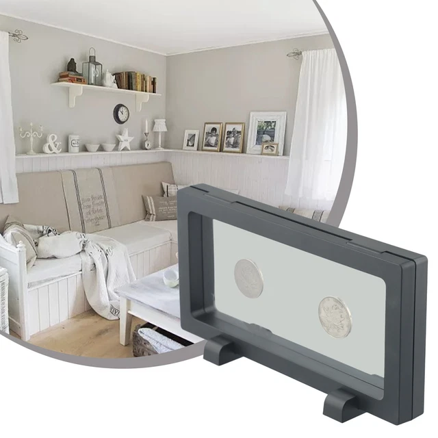 Tiardey 2 Pcs Cadre Flottant Présentoir 3D Boîte D'affichage Pour Pièce