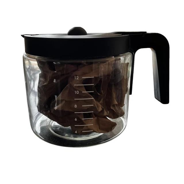 KEURIG KDUO ESSENTIALS 5000 Coffee Maker Replacement Pot 12 Cup Glass