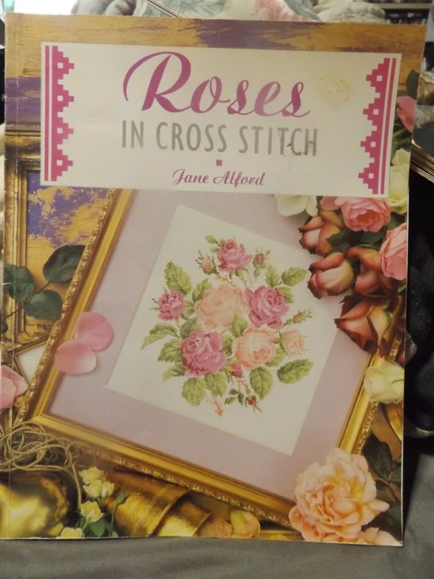 Counted cross stitch pattern books Flowers, Victorian, Alphabet, more
