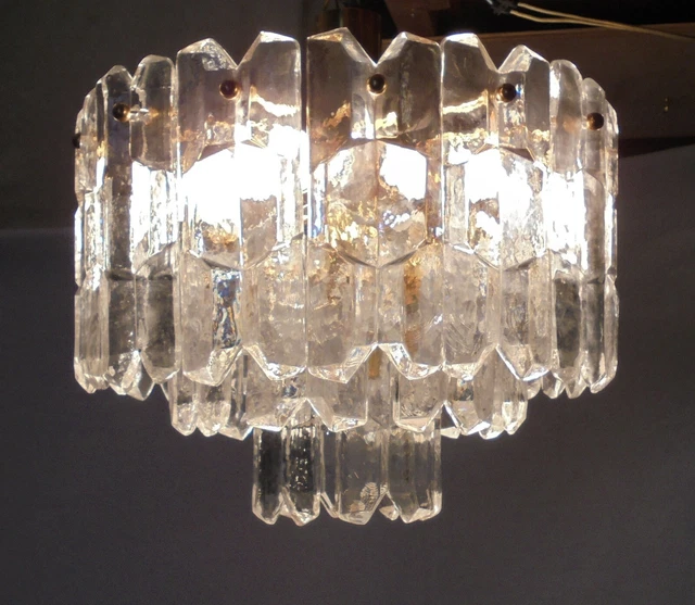 Lustre Palazzo de J.T Kalmar des années 60