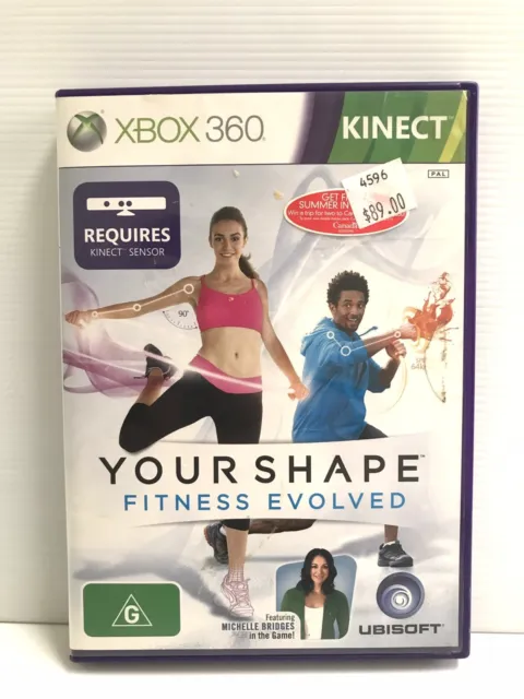 YOUR SHAPE: FITNESS Evolved - Xbox 360 Kinect Game + Manual - Free Post  $14.08 - PicClick AU