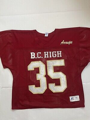 BC Boston College High School Eagles Football Jersey Russell Athletic Vtg Size M