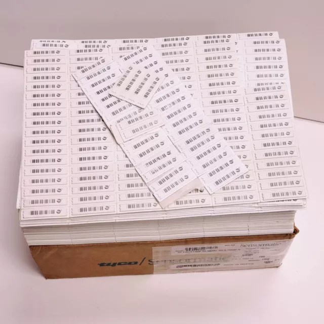 Tyco Sensormatic Zldrs2 5,000 Piece Box Ultrastrip Iii Dual Res Narrow S Barcode