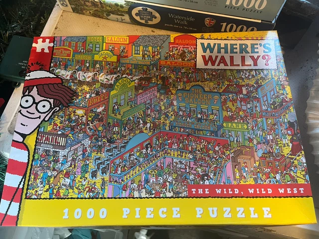 PAUL LAMOND WHERE’S Wally? Wild West 1000 Piece Jigsaw Puzzle (5925) £0.99 - UK
