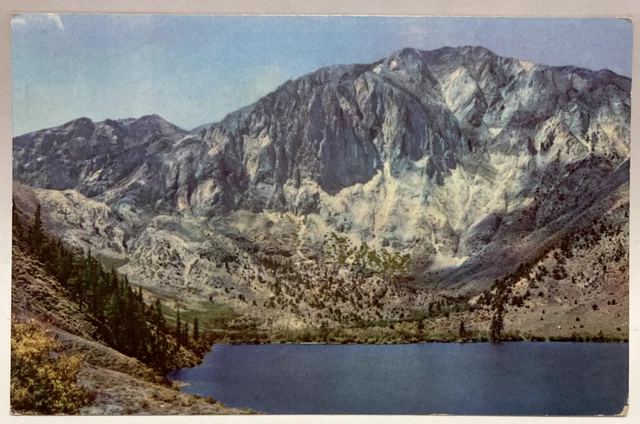 Convict Lake, Union Oil Company, California CA Vintage Chrome Postcard