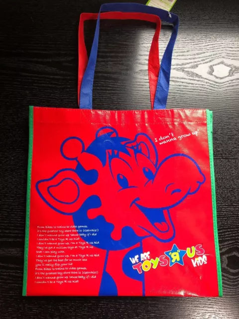 Geoffrey Toys R Us Japan-Exclusive Reusable Shopping Bag Tote Bag USA SELLER