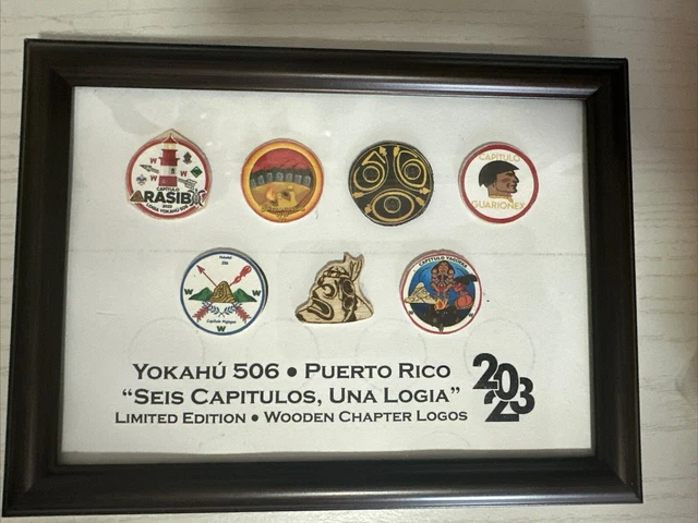 Yokahu 506 - Order of the Arrow- BSA- PR Council Wooden Chapter logos 2023