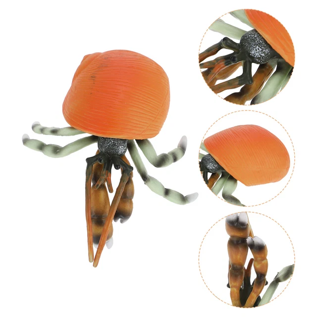 JOKFEICE Figures Animales 7 Pièces Réaliste En Plastique Halloween Araignée Jouets D'action Modèle Projet Scientifique, Cadeau D'anniversaire, Gâteau Topper Pour Enfants