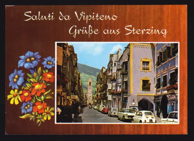 Saluti Da Vipiteno Sterzing Bolzano Bozen Cartolina Fg N Edizione B. Lazzarotto