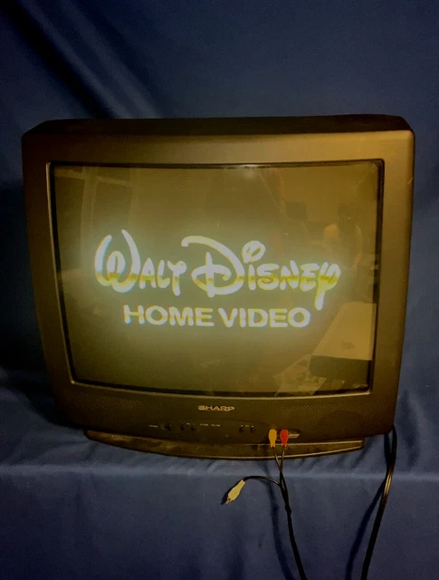 Vintage 1996 Crt Retro Gaming Tv Sharp 20H-M100
