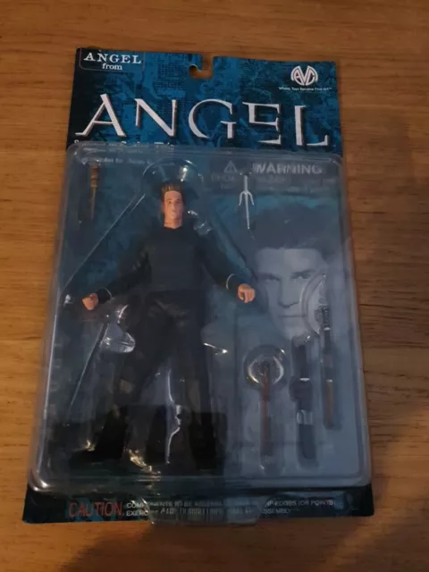 Angel from ANGEL (Buffy Vampire Slayer) Action Figure 2001 - NEW - Moore Action