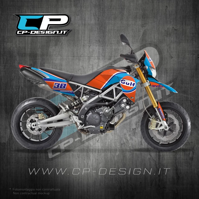 Stickers jante Aprilia Dorsoduro 750- Kit deco pour les 2 jantes