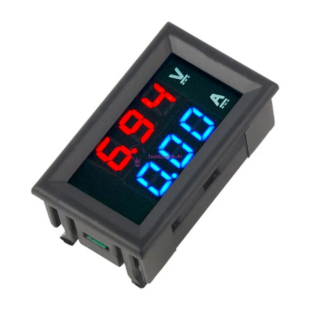 DC 50/100V 5A/10A LCD Display Digital Voltmeter Wattmeter Current Power Tester E - Foto 5