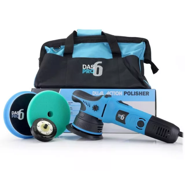 DAS-6 PRO Dual Action Polisher v2 - UK Plug-With Kit Bag