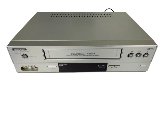 Magnétoscope VHS Silvercrest VCR 506 (fr) 6 Têtes HIFI Pal Secam Video Recorder
