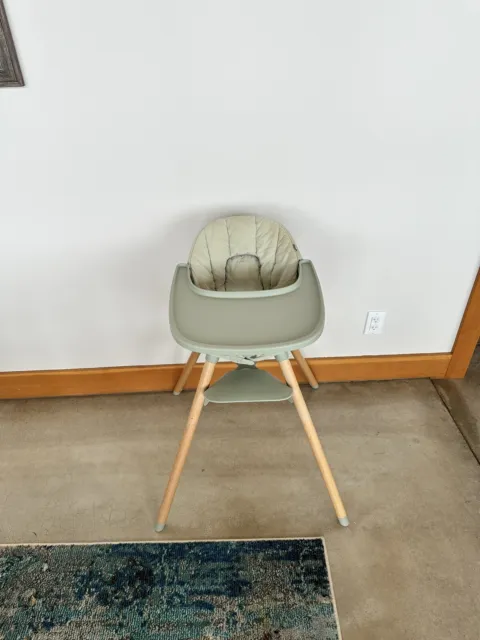 Lalo the Chair, Highchair And Chair, Sage Green
