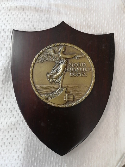 MARINA MILITARE ITALIANA  - GLORIA AUDACIAE COMES - CREST - 22X17 cm