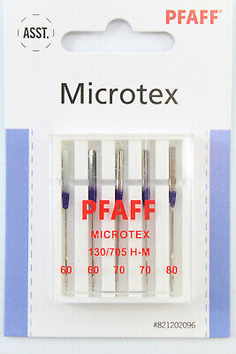 Original PFAFF Microtex 130/705H-M 60/70/80er En 5er Pack Art 821202096