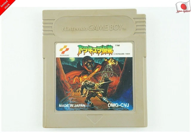 Dracula Densetsu Castlevania GB KONAMI Nintendo Gameboy From Japan