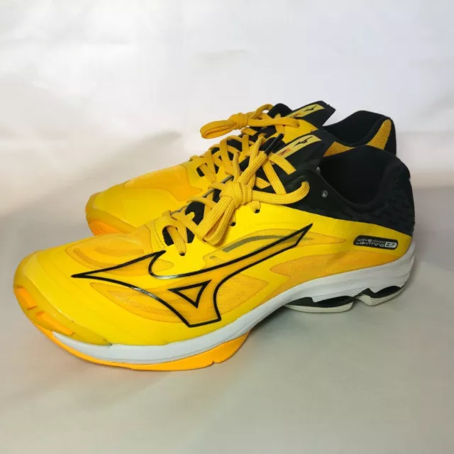MIZUNO Volleyball Shoes WAVE LIGHTNING Z7 V1GA2200 Yellow Black Unisex NEW