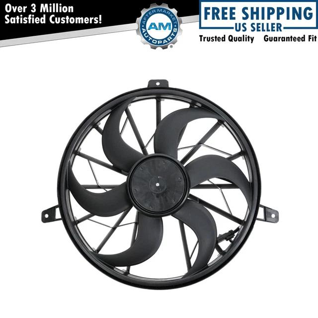 RADIATOR COOLING FAN & Motor Assembly for 9903 Jeep Grand Cherokee 75