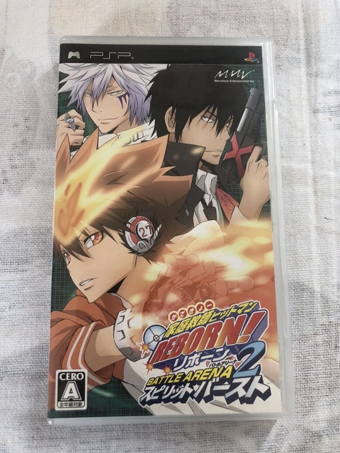 KATEKYOO HITMAN REBORN! Battle Arena 2 - Spirits Burs PSP