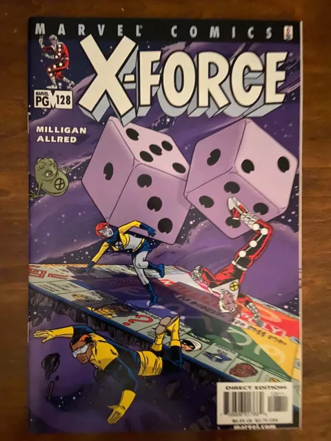 X-FORCE #128 (Marvel,1991) VF/+ Peter Milligan, Mike Allred