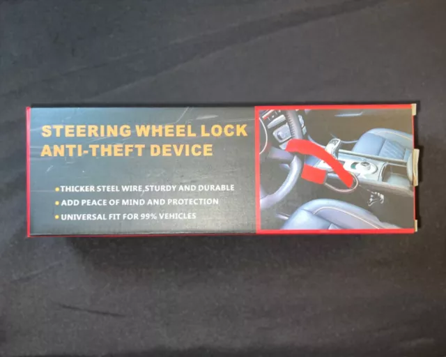 (13) Steering Wheel Seat Belt Lock LOT - Universal  for Car, Trucks, and SUV