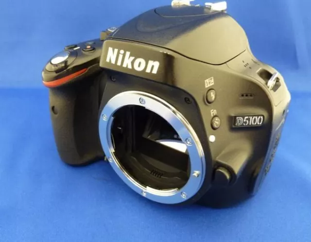 Nikon D5100 16.2MP Digital SLR Camera Body Only - Black used from japan