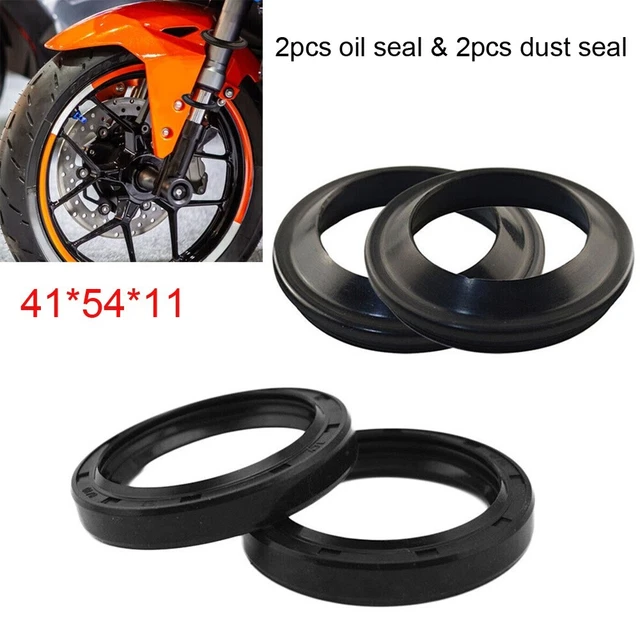 Lot De 2 Joints Toriques Pour Fourche Avant 32 Mm – En Silicone Haute Qualité, Compatibles Fox, Rockshox, Manitou, Diamètre Intérieur 32 Mm, Rouges Et Durables
