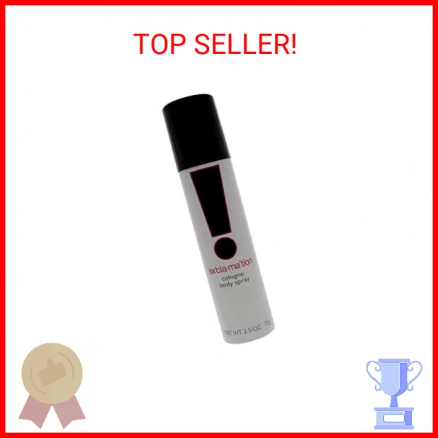 Exclamation Cologne Spray, Vegan Formula, Body Spray, Floral Scent, Spicy Kick, Exclamation Cologne Spray, Vegan Formula, Body Spray, Floral Scent, Spicy Kick,
