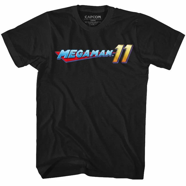 T-SHIRT HOMME LOGO Mega Man 11 Capcom Jeu Vidéo Merch Gamer EUR 28,94 ...