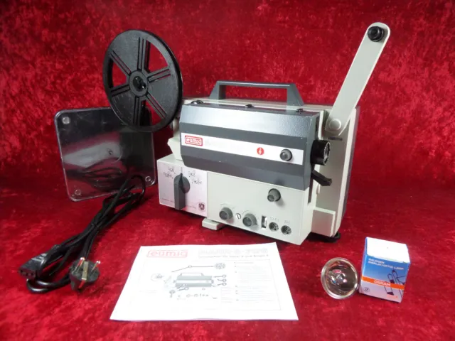 Super 8 Tonfilmprojektor: "Eumig Mark S 706". Top Zustand! Siehe Video.