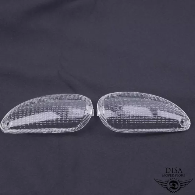 Blinkerglas weiß hinten links + rechts Blinker für Piaggio TPH 50 125