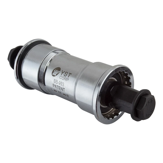 Pédalier Tange LN-7922 Avec Axe Carré Conique JIS - Filetage Italien (ITA) - 73 Mm - Argent
