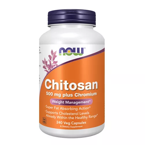 Chitosan plus cromo 500 mg 240 tapas ya alimentos