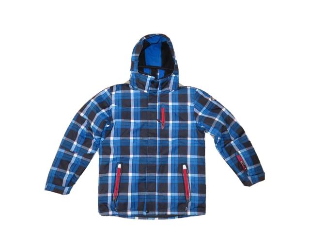 Jacke Killtec Level 3 schwarz blau rot 152 Winterjacke Skijacke Snowboard Junge