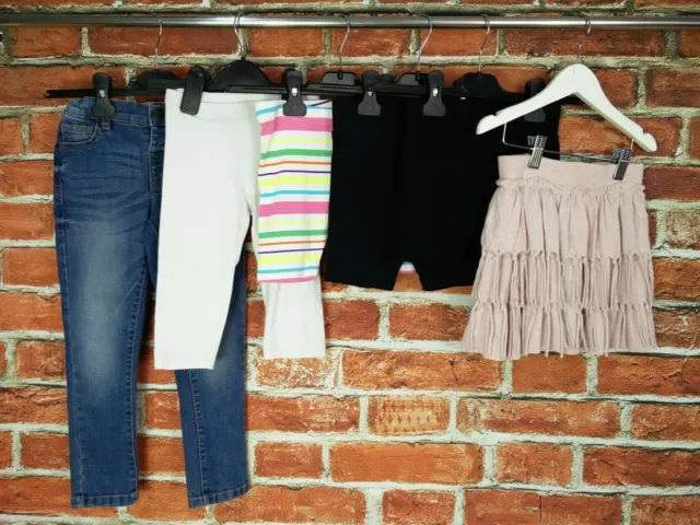 Girls Bundle Age 4-5 Years Next M&S H&M Jeans Skirt Leggings Shorts Kids 110Cm