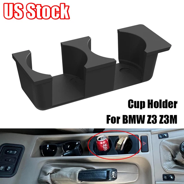 CUPHOLDER FOR BMW Z3 E36 325i 318i M3 Center Console Cup Holder Black