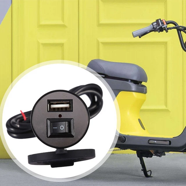 Chargeur D'alimentation De Téléphone Portable De Moto USB Prise De Port étanche