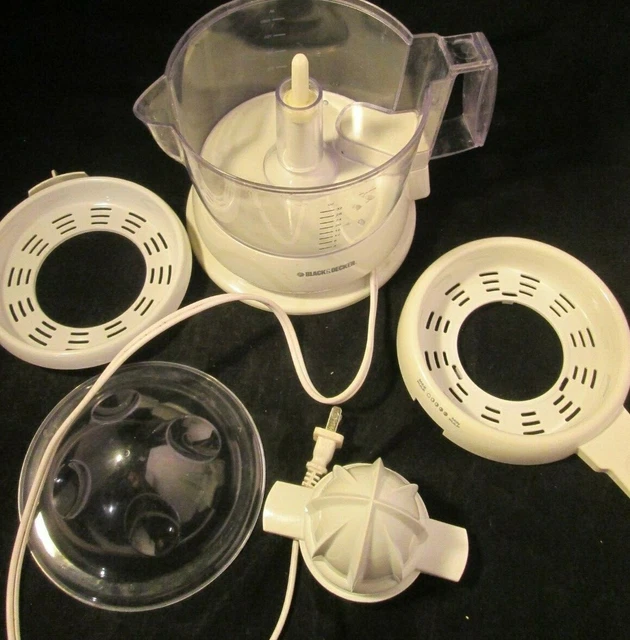 BLACK & DECKER Electric Citrus Juicer Model CJ630 White £14.82